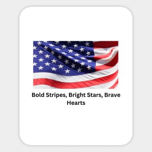 Bold Stripes Sticker